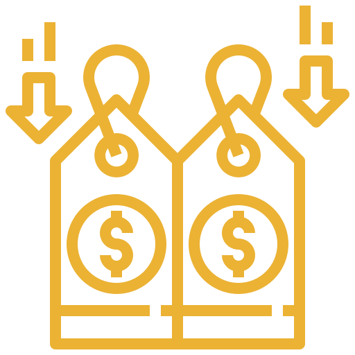 Lowest price icon